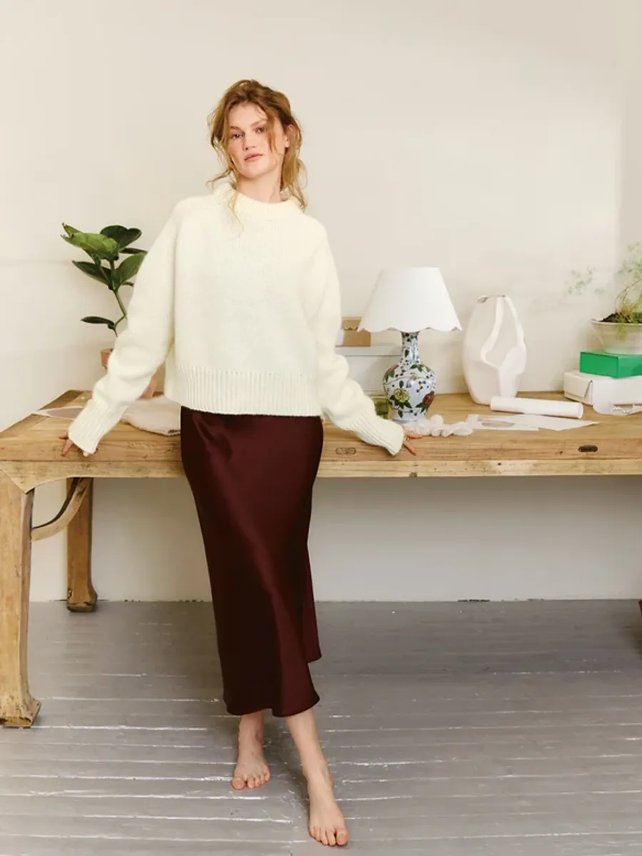 Enkeltoppskrift / 2502 DIY / Nr. 10  Wendy Sweater Chunky Editio